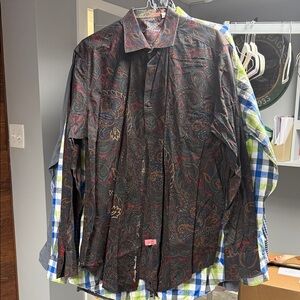 Robert Graham Multicolor Paisley Shirt